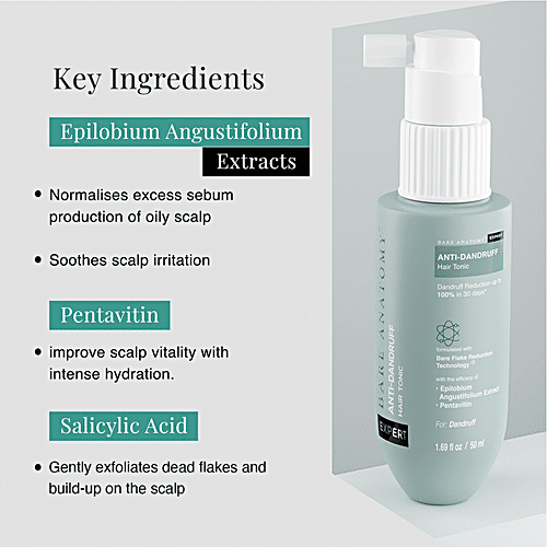 Buy Bare Anatomy Expert AntiDandruff Hair Tonic Controls Sebum