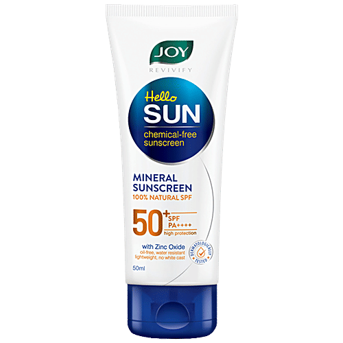 Buy Joy Revivify Hello Sun Mineral Sunscreen SPF 50, PA++++, Chemical