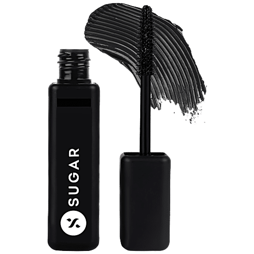 Sugar Cosmetics Bold Unfold Waterproof Mascara - Long-lasting, Waterproof & Smudge Proof, 10 ml 01 Black Diamond 