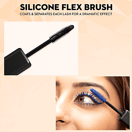 Sugar Cosmetics Bold Unfold Waterproof Mascara - Long-lasting, Waterproof & Smudge Proof, 10 ml 01 Black Diamond 