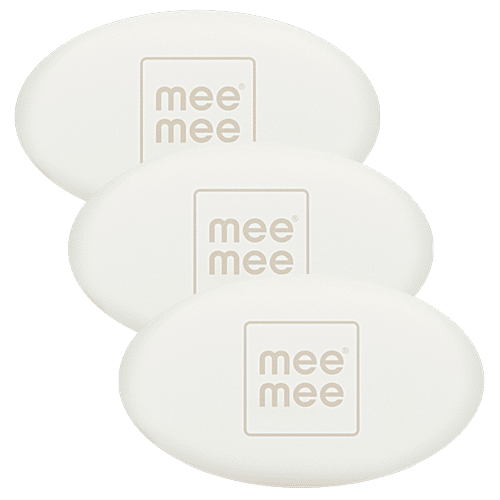 Mee Mee Natural Nourishing Baby Soap - With 100% Chamomile & Olive, Dermatologically Tested, 75 g Pack of 3 Soaps