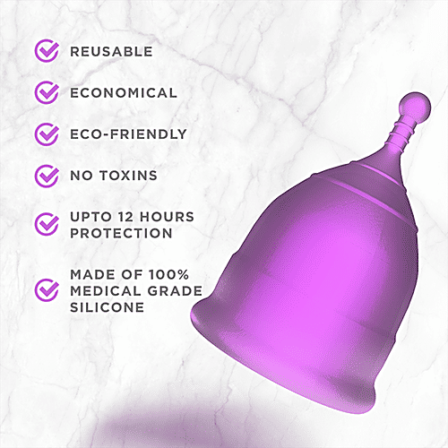 Buy Pee Safe Reusable Menstrual Cup Made With Medical Grade Silicone, Extra Small Online at