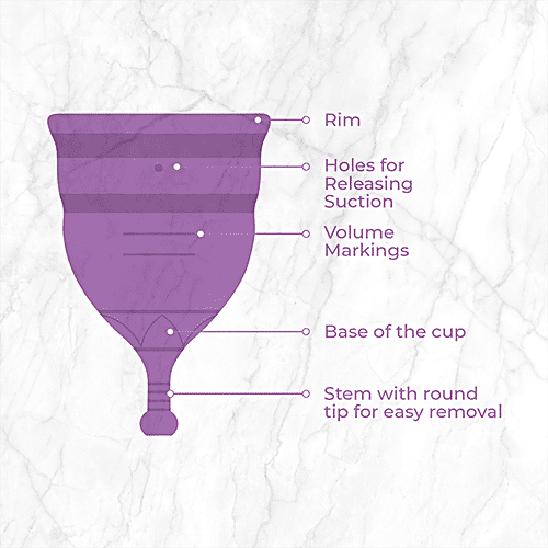 Buy Pee Safe Reusable Menstrual Cup Made With Medical Grade Silicone, Extra Small Online at