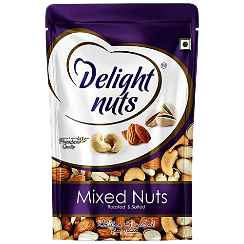 Buy Delight Nuts Mixed Nuts Roasted & Salted Online at Best Price of