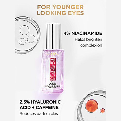 L'Oreal Paris Revitalift Hyaluronic Acid Eye Serum, 20 ml  