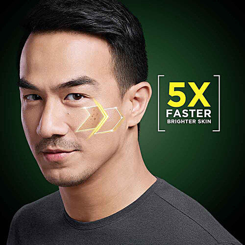 Garnier Men Turbo Bright Icy Super Serum Gel - 5X Vitamin C, 30 ml  