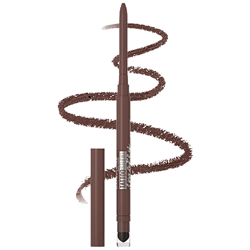 Maybelline New York Tattoo Studio Smokey Eye Kohl Gel Pencil Eyeliner - Smokey Brown, 0.28 g  