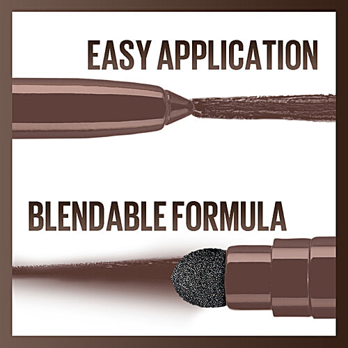 Maybelline New York Tattoo Studio Smokey Eye Kohl Gel Pencil Eyeliner - Smokey Brown, 0.28 g  