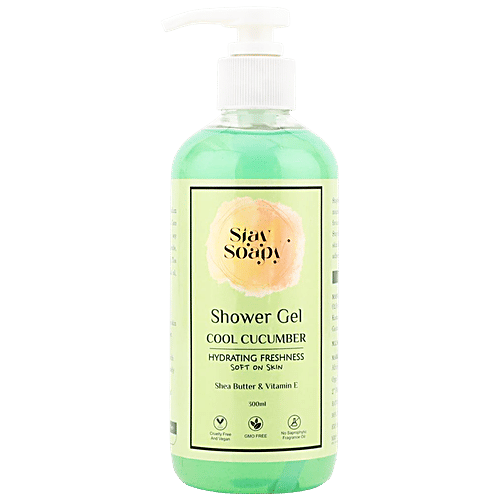 Buy Stay Soapy Shower Gel Cool Cucumber, Hydrating Freshness, With