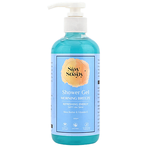 Buy Stay Soapy Shower Gel Morning Breeze, Refreshing Energy, With