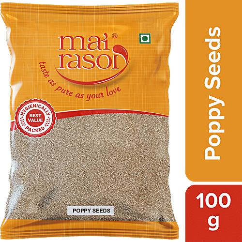 Buy Mai Rasoi MAI RASOI POPPY SEEDS POSTO DANA KHUS KHUS 100 GM Online