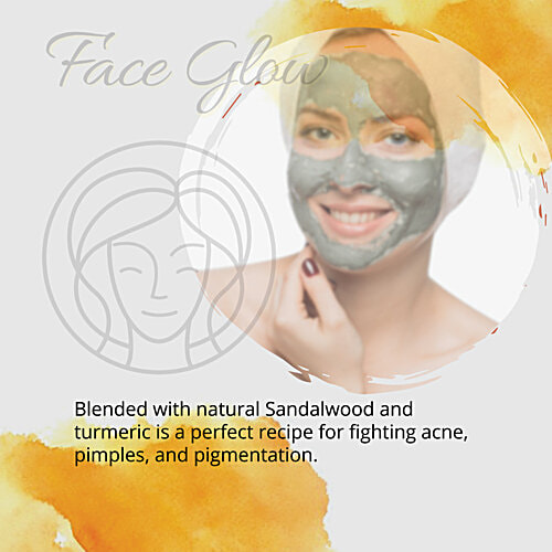Buy Pride Of India Face Glow Fuller's Earth (Multani Mitti) Indian