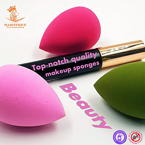 Buy MAJESTIQUE Beauty Makeup Sponge FC14, Use For Liquid, Cream