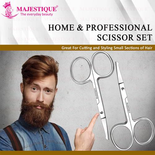 Buy MAJESTIQUE Professional Round Tip Small Scissor - FC88, 100% ...