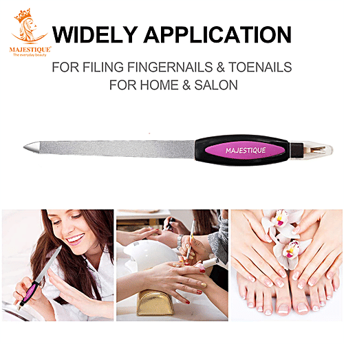 Buy MAJESTIQUE Nail File Perfect for Filing, Shaping & Polishing