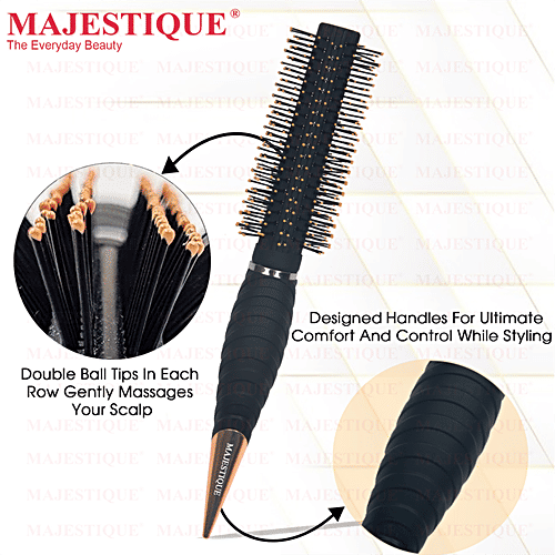 Buy MAJESTIQUE Roller Round Brush HR157, for Blow Drying Detangling