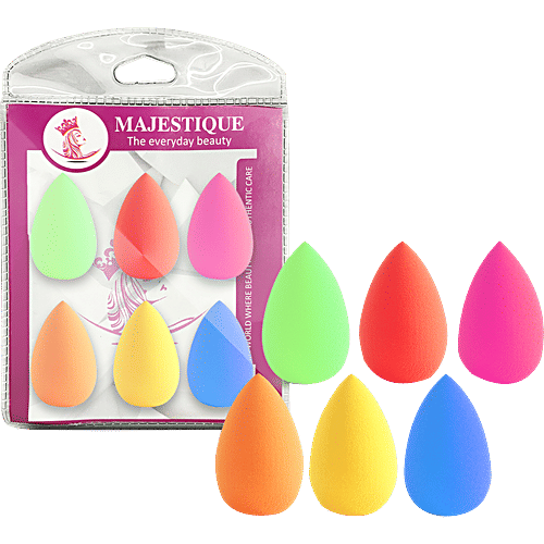Buy MAJESTIQUE Blender Beauty/Makeup Sponge Set Perfect For Wet & Dry