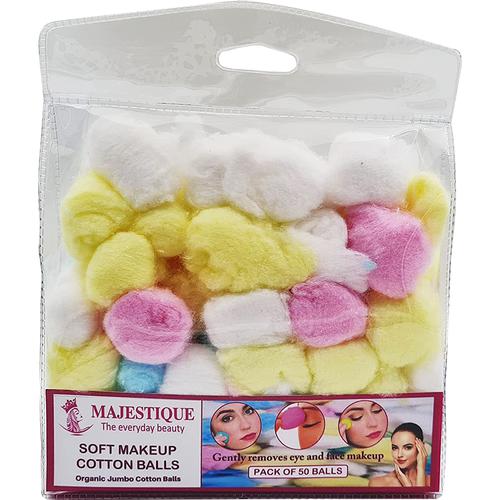 Buy MAJESTIQUE Natural Cotton Ball - For Make-Up & Nail Polish