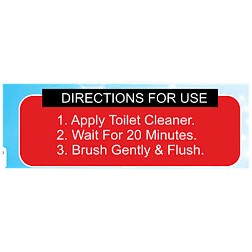 Clean Day  Toilet Cleaner - Removes Tough Stains, Kills 99.9% Germs, 1 L (Buy 1 Get 1 Free) 