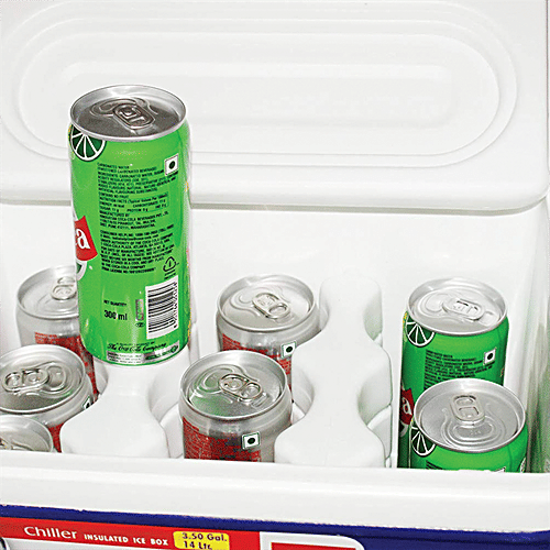 Princeware Super Chiller Ice Box - Red, Durable, Easy Handy, 14 L