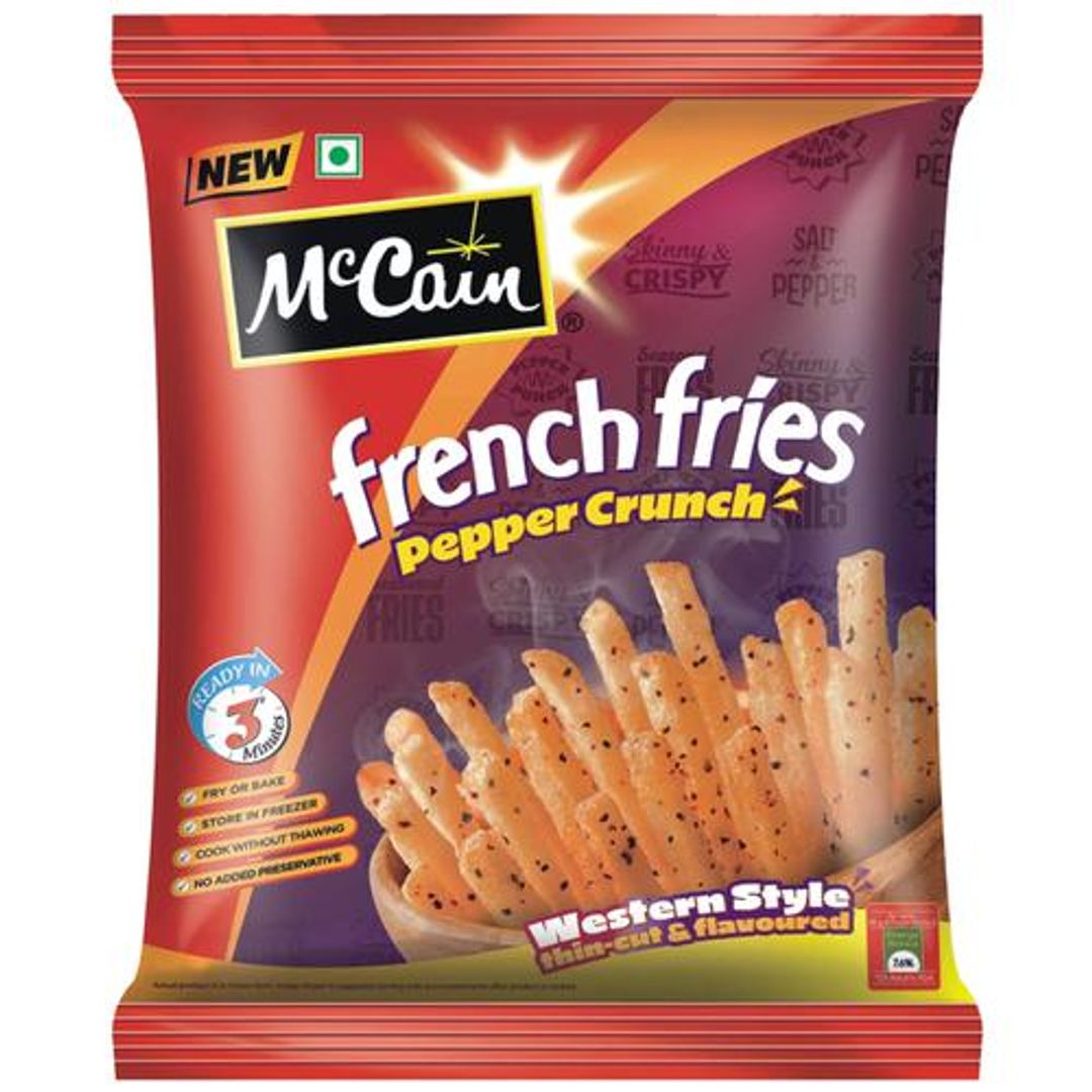 McCain French Fries - Pepper Crunch, 420 g Pouch