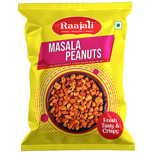 Raajali Masala Peanuts - Perfect Snack, 30 g  
