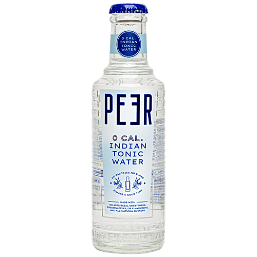 Buy PEER Indian Diet Tonic Water No Calories & Sugar, Natural Quinine