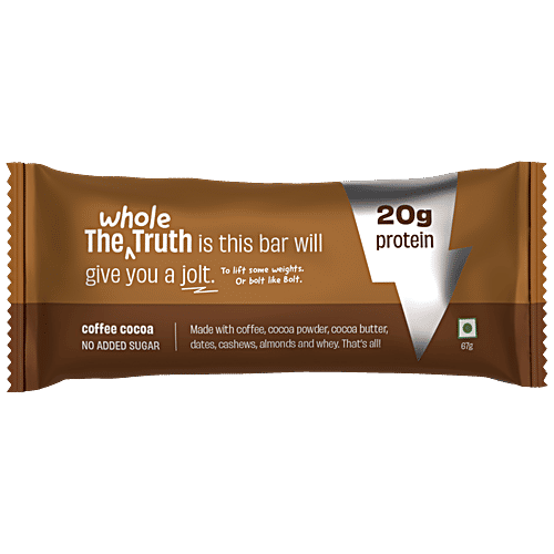 Buy The Whole Truth Pro 20g Protein Bar Coffee Cocoa, No Added Sugar
