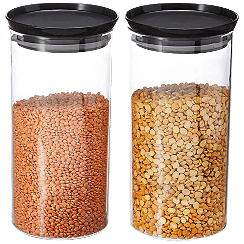 Buy YouBee Plastic Kitchen Storage Container AirTight, Transparent