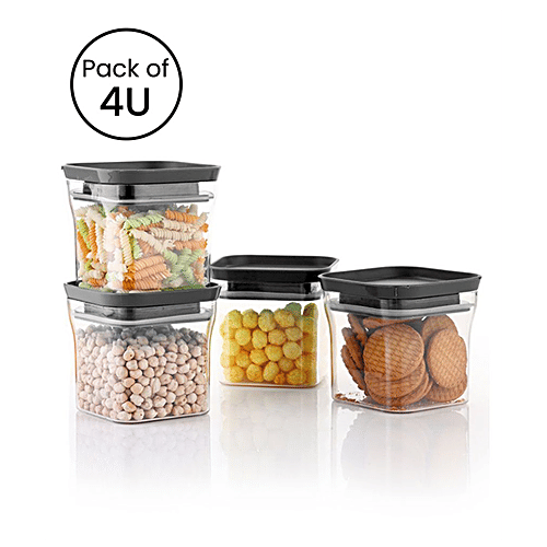 Buy YouBee Plastic Kitchen Storage Container AirTight, Transparent