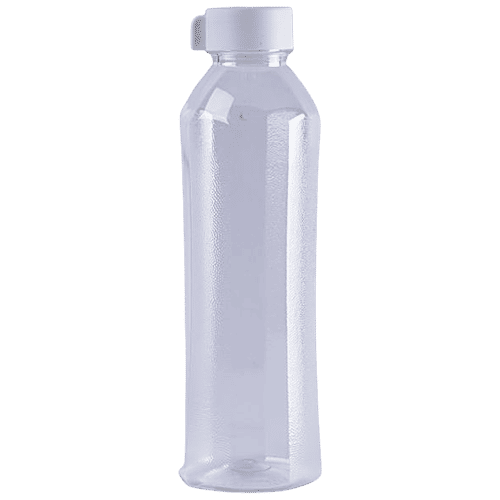 bb home Cirrus Plastic PET Water Bottle - Break Resistant, Leak Proof, Clear, 1 L  