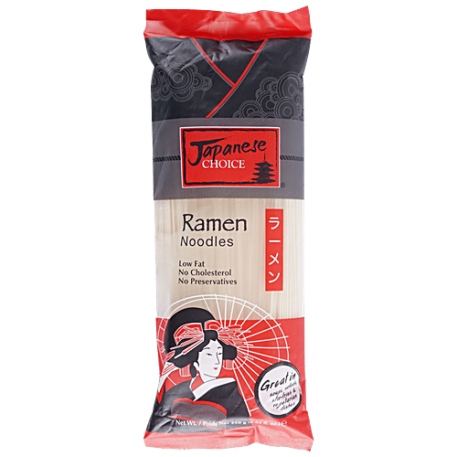 Japanese Choice Ramen Noodles - Low Fat, No Cholesterol & Preservative Free, 250 g