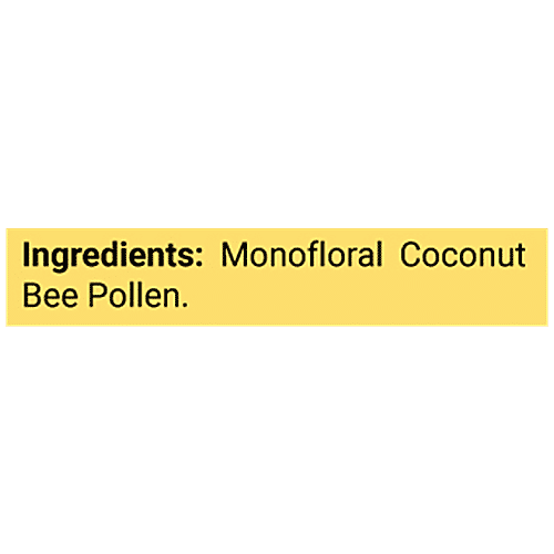 Buy SHIVA ORGANIC Bee Pollen Coconut, 100 Pure, Natural, Plant Based