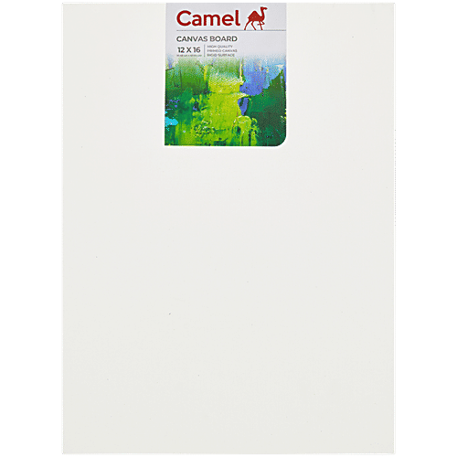 Buy Camel Canvas Board - With Acrylic Priming, 30 x 41 cm Online at ...