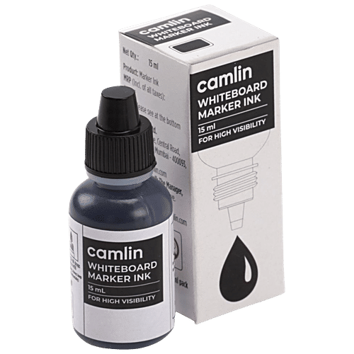 Buy Camlin Whiteboard Marker Ink For High Visibility, Black Online at Best Price of Rs 35