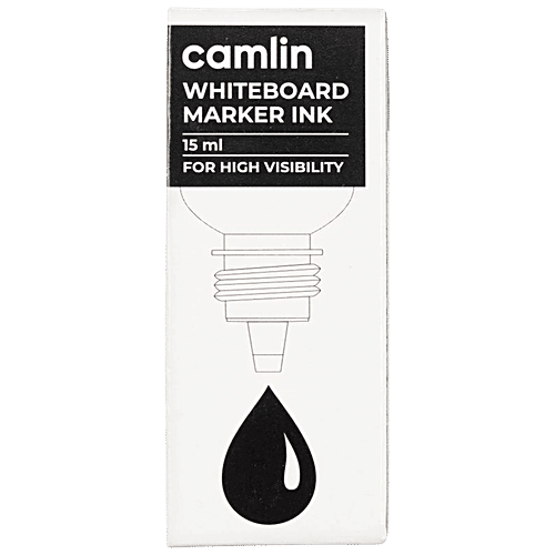 Buy Camlin Whiteboard Marker Ink For High Visibility, Black Online at Best Price of Rs 30