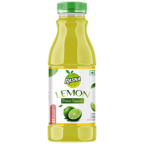 Rasna Lemon Power Squash, 600 ml
