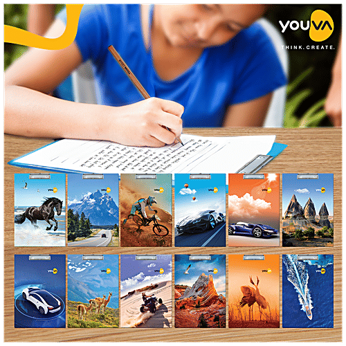 Buy Navneet Youva Regular Exam Board For Students, Durable Clip