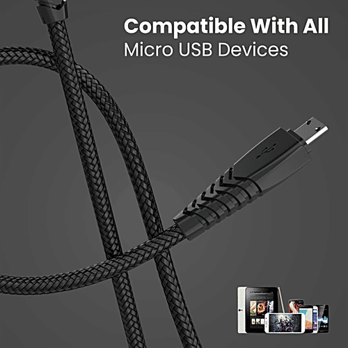 Buy Portronics Konnect B Micro USB Cables For Fast Charging & Data Sync