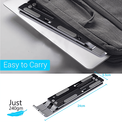 Buy Portronics My Buddy K Portable Laptop Stand With Adjustable Height