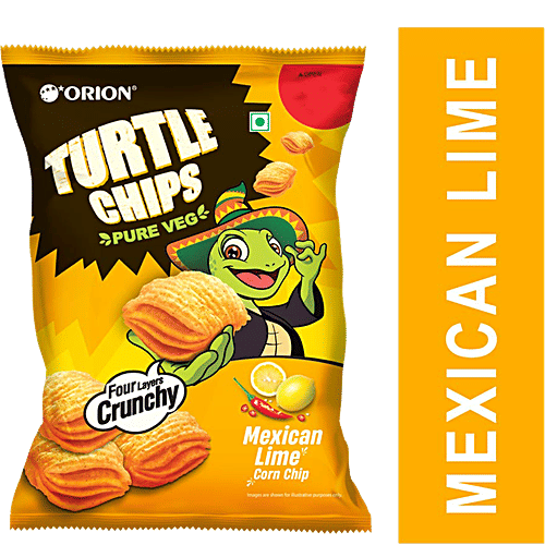 Buy Orion Turtle Chips Mexican Lime Corn Chip Online at Best Price of