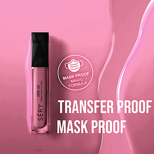 Sery Stay On Matte Liquid Lipstick - Enriched With Vitamin E Lip Colour, LSO-20, Highly Pigmented, 5 ml Mauvelous 