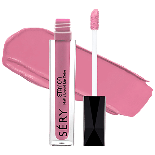 Sery Stay On Matte Liquid Lipstick - Enriched With Vitamin E Lip Colour, LSO-20, Highly Pigmented, 5 ml Mauvelous 