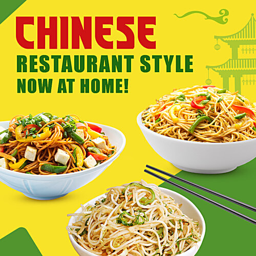 Keya Hakka Noodle Veg - Refined Wheat Flour, Easy To Cook & Non Sticky, Veg, 150 g Pouch 