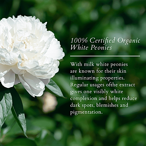 Lotus Organics+ Precious Brightening Cleansing Balm - White Peony, Removes Impurities & Dirt, 50 g  