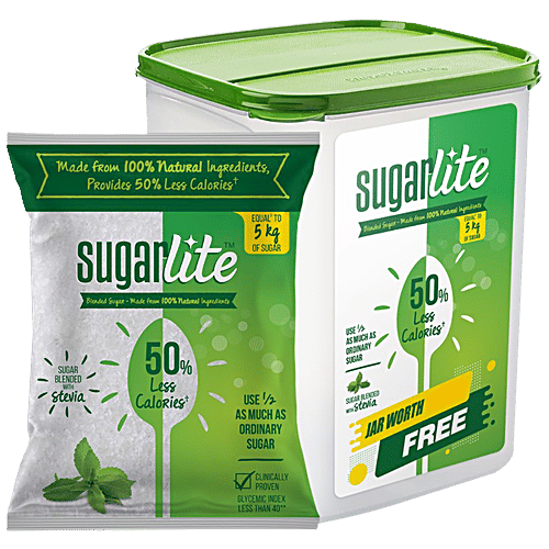 Buy Sugarlite Blened Sugar With Stevia 50 Less Calories Online at