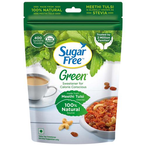 Buy Sugarfree Green Sweetener - 100% Natural, Made From Meethi Tulsi ...