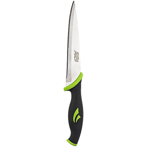 Anjali Olive Universal Knife - OKC06, 270 mm, Green & Black, Durable, Long-lasted & Rustproof, 1 pc  