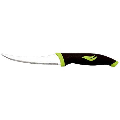 Buy Anjali Tomato Knife OKC11, 212mm, Green & Black, Durable, LongLasting, Rustproof, Olive