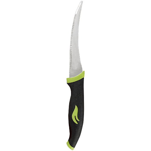 Buy Anjali Tomato Knife OKC11, 212mm, Green & Black, Durable, LongLasting, Rustproof, Olive